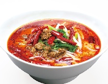 Chinese noodles in Sichuan-style sesame paste soup