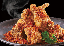 Spicy yummy fried chicken