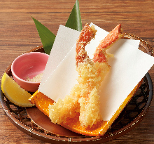 Crab tempura