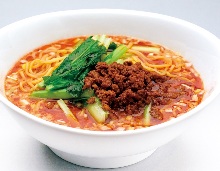 Chinese noodles in Sichuan-style sesame paste soup