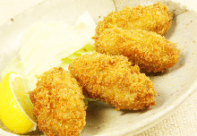 Deep-fried oysters