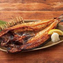 Grilled atka mackerel