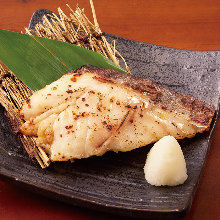 Cod marinated in sake lees