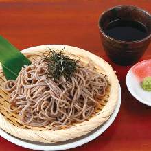 Chilled buckwheat noodles without broth