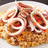 Squid Garlic Fried Rice