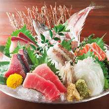 Assorted sashimi, 7 kinds