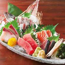 Assorted sashimi, 5 kinds