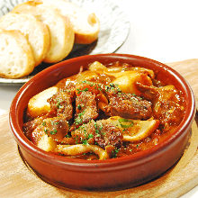 Simmered beef tendon