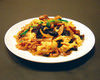 Stir-fried egg and wood ear mushrooms Stir-fried egg and wood ear mushrooms