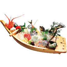 Sashimi boat