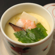 Chawanmushi (steamed egg custard)