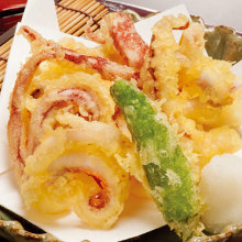 Squid tempura
