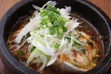Spicy tofu and ground meat