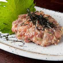 Horse mackerel Namero (chopped horse mackerel with miso)