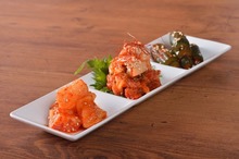 Assorted kimchi, 3 kinds