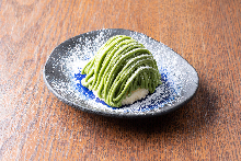 matcha mont blanc