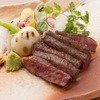 Red Meat Steak of Matured "A5 Rank Kuroge Wagyu"