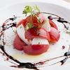 MADOy Style Caprese with Fruit Tomatoe and Mozzarella Cheese