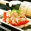 Snow Crab with Baked Tomatoe