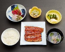 Eel rice bowl