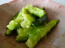 Smashed cucumber salad