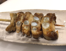 Grilled pork skewer