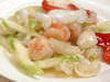 Stir-fried shrimp with salt