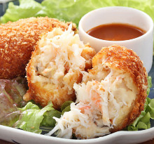 Crab cream croquette