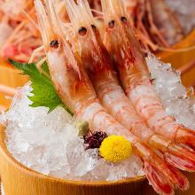 Botan shrimp sashimi