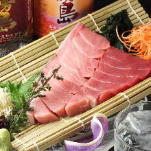 Bluefin tuna sashimi