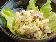 Beef potato salad