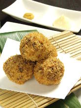 Minced wagyu beef cutlet
