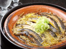 Japanese loach hotpot