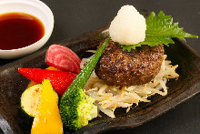 Wagyu hamburger steak