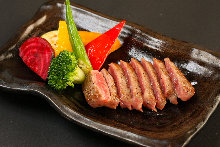 Wagyu beef sirloin steak