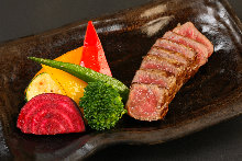 Wagyu beef round steak