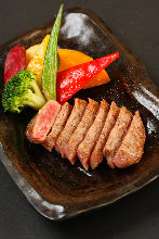 Wagyu beef sirloin steak