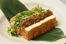 Fried tofu