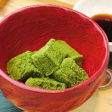 Matcha warabimochi