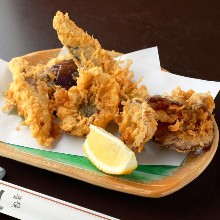 Assorted tempura of the season