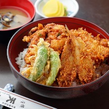 Tempura rice bowl