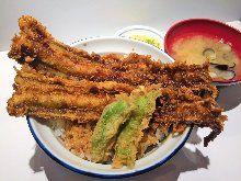 Conger eel rice bowl