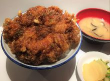 Mixed tempura rice bowl