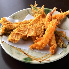 Assorted tempura