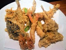 Assorted premium tempura