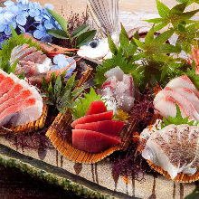 Assorted sashimi of the day