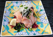 Marinated salmon Marinated salmon