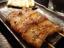 Grilled pork skewer