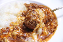 Hashed meat with rice