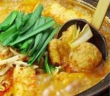 Offal hotpot (spicy miso flavor)